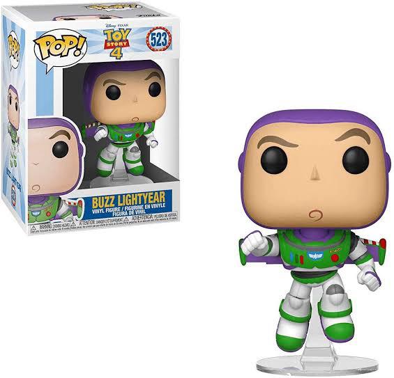 Boneco Funko Pop! Buzz Lightyear 523 Toy Story 4 - Pixar