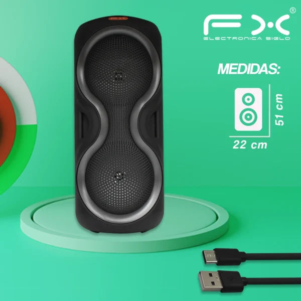 Bocina con Bluetooth MS-2053T