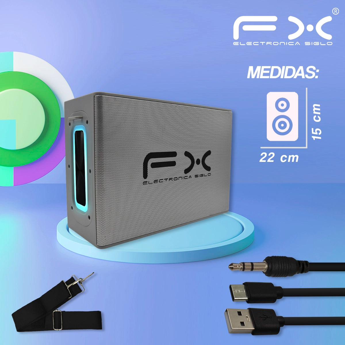 Bocina con Bluetooth BS-FX36