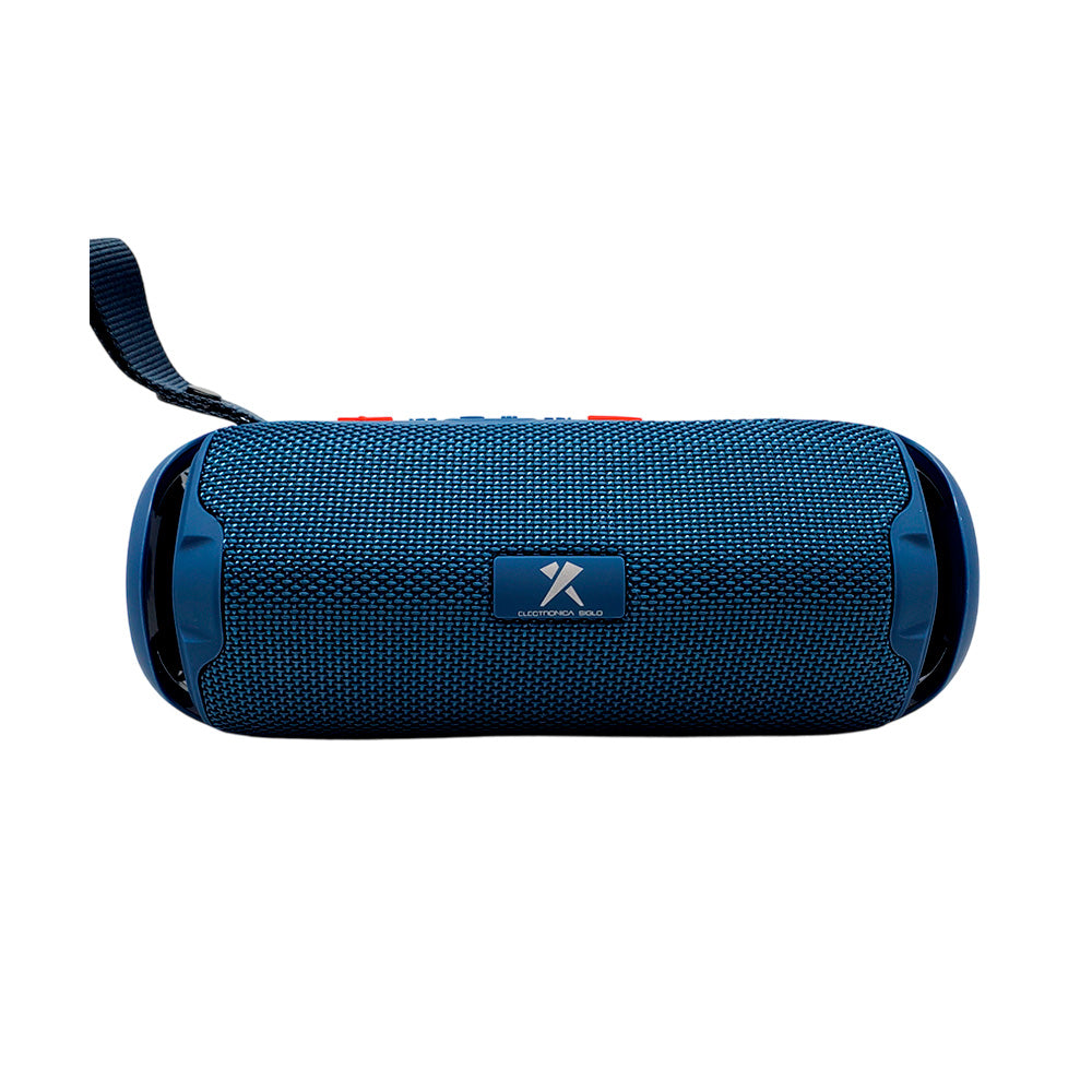 Bocina Speaker ovalada bluetooth con luces rgb + correa, puerto usb tf, tipo c y auxiliar, variedad de colores / bs-x08
